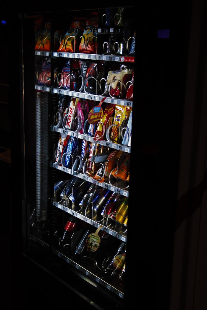 junk food vending machine